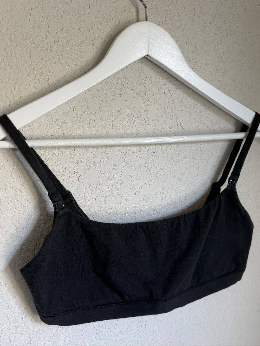 SKIMS Cotton Jersey Maternity Nursing Scoop Bralette
